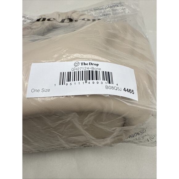 The Drop Women's Addison Soft Volume Top-Handle Bag Dusty (Ivory/Bone) NEW *READ - Picture 12 of 14